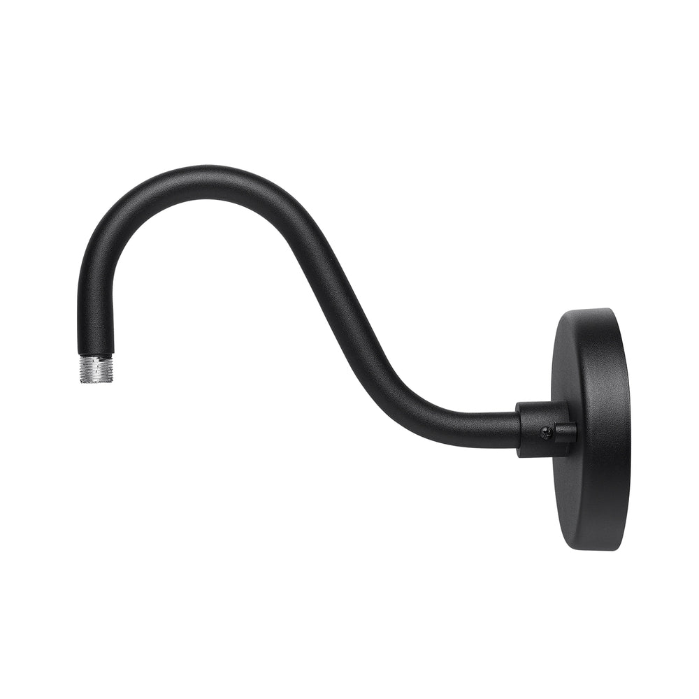 Capital Lighting - Gooseneck Arm with Wall Mount Bracket - RLM - Black- Union Lighting Luminaires Decor