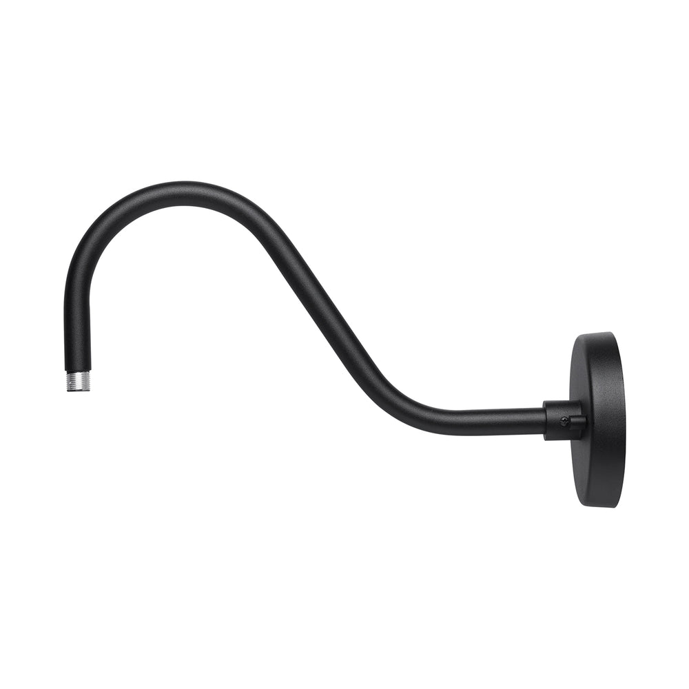 Capital Lighting - Gooseneck Arm with Wall Mount Bracket - RLM - Black- Union Lighting Luminaires Decor