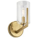 Kichler Canada - One Light Wall Sconce - Nye - Brushed Natural Brass- Union Lighting Luminaires Decor