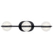 Kichler Canada - LED Bath - Brettin - Matte Black- Union Lighting Luminaires Decor