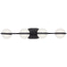 Kichler Canada - LED Bath - Brettin - Matte Black- Union Lighting Luminaires Decor