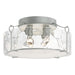 Hubbardton Forge - Four Light Semi-Flush Mount - Bow - Vintage Platinum- Union Lighting Luminaires Decor