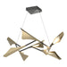 Hubbardton Forge - LED Pendant - Plume - Black- Union Lighting Luminaires Decor
