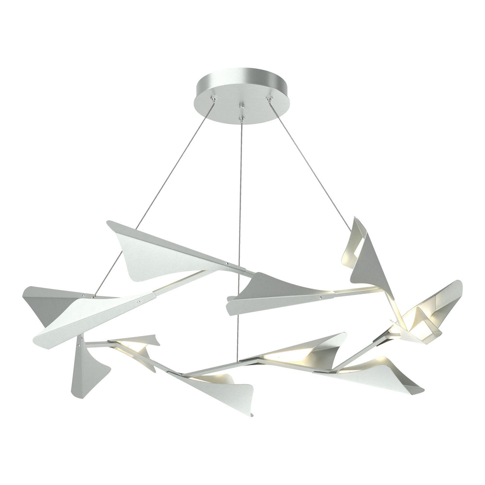Hubbardton Forge - LED Pendant - Plume - Vintage Platinum- Union Lighting Luminaires Decor