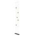 Hubbardton Forge - LED Pendant - Abacus - Black- Union Lighting Luminaires Decor