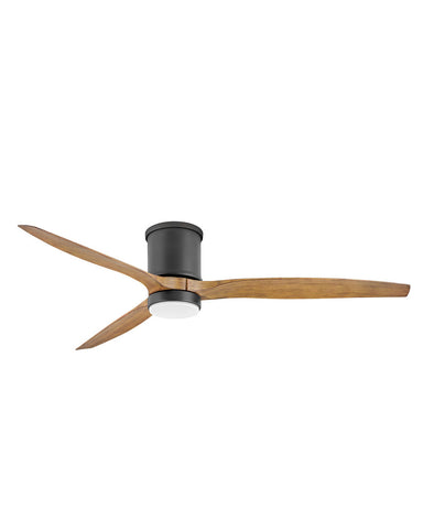 Hinkley Canada - 60"Ceiling Fan - Hover Flush - Matte Black- Union Lighting Luminaires Decor