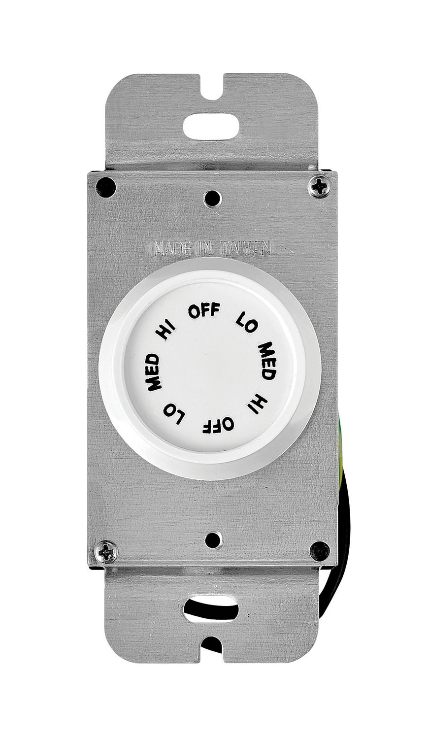 Hinkley Canada - Wall Contol - Wall Control 3 Speed Rotary - Appliance White- Union Lighting Luminaires Decor