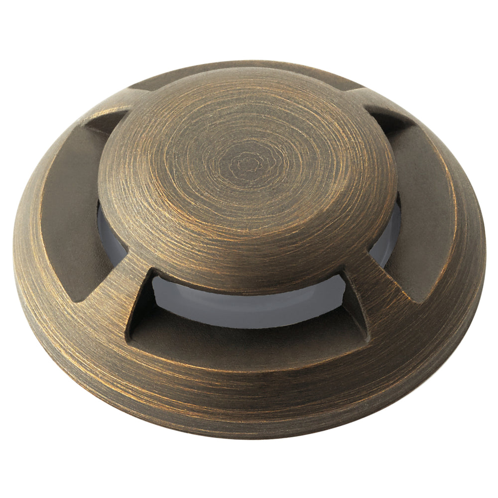 Kichler Canada - Mini All-Purpose 4Way Top Acc - Landscape Led - Centennial Brass- Union Lighting Luminaires Decor