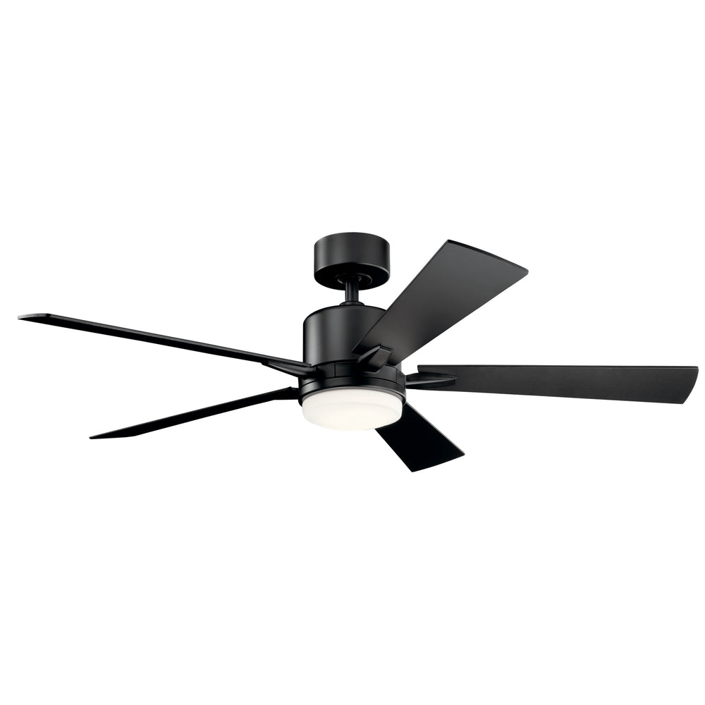 Kichler Canada - 52"Ceiling Fan - Lucian Elite - Satin Black- Union Lighting Luminaires Decor