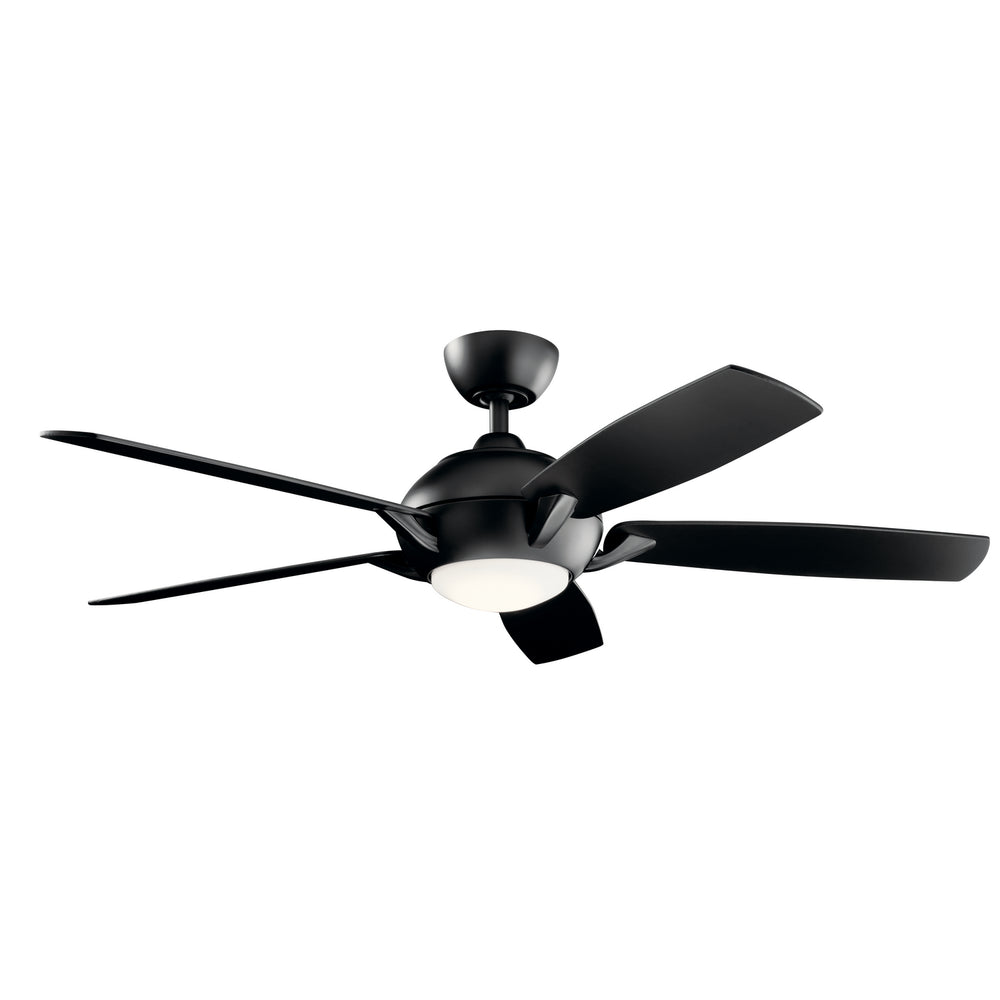 Kichler Canada - 54"Ceiling Fan - Geno - Satin Black- Union Lighting Luminaires Decor