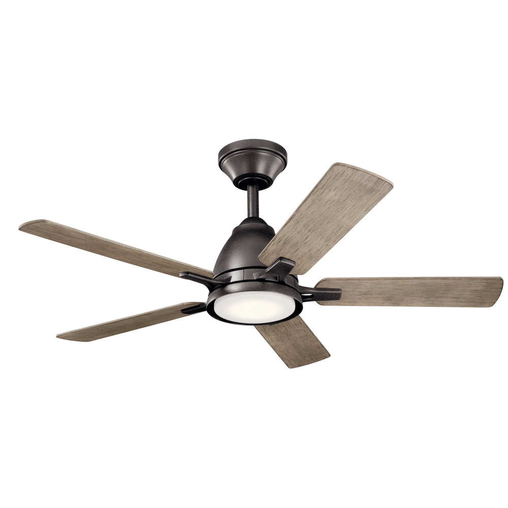 Kichler Canada - 44"Ceiling Fan - Arvada - Anvil Iron- Union Lighting Luminaires Decor