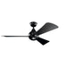Kichler Canada - 54"Ceiling Fan - Sola - Satin Black- Union Lighting Luminaires Decor