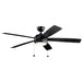 Kichler Canada - 60"Ceiling Fan - Starkk - Satin Black- Union Lighting Luminaires Decor