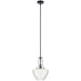 Kichler Canada - One Light Pendant - Everly - Black- Union Lighting Luminaires Decor