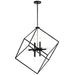 Kichler Canada - Eight Light Chandelier - Cartone - Black- Union Lighting Luminaires Decor