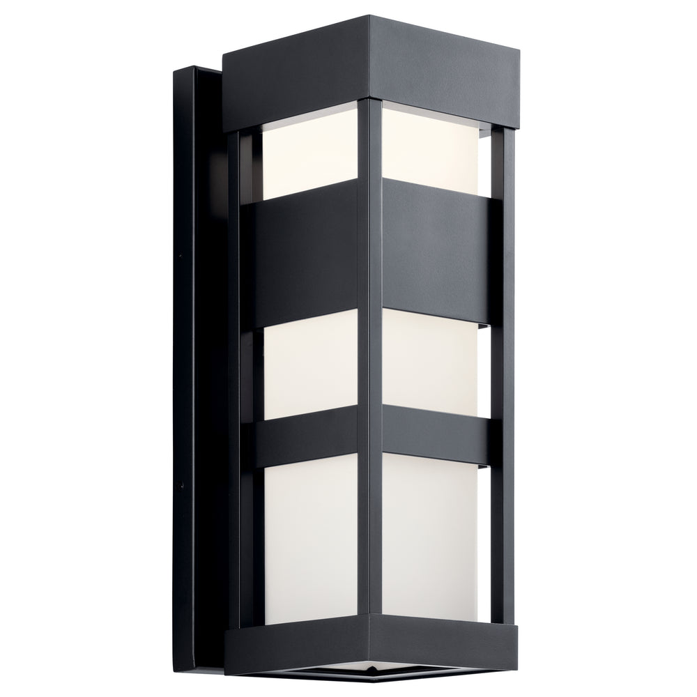 Kichler Canada - LED Outdoor Wall Mount - Ryler - Black- Union Lighting Luminaires Decor