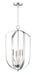 Maxim - Four Light Chandelier - Provident - Satin Nickel- Union Lighting Luminaires Decor