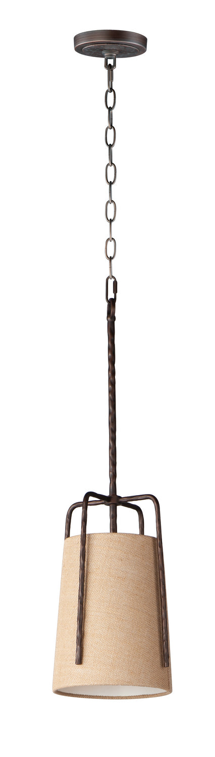 Maxim - One Light Pendant - Pitchfork - Oil Rubbed Bronze- Union Lighting Luminaires Decor
