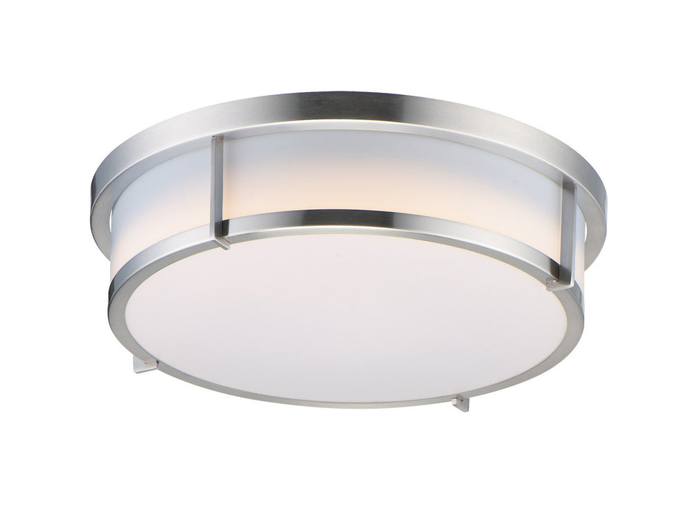 Maxim - LED Flush Mount - Rogue LED - Satin Nickel- Union Lighting Luminaires Decor