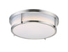 Maxim - LED Flush Mount - Rogue LED - Satin Nickel- Union Lighting Luminaires Decor