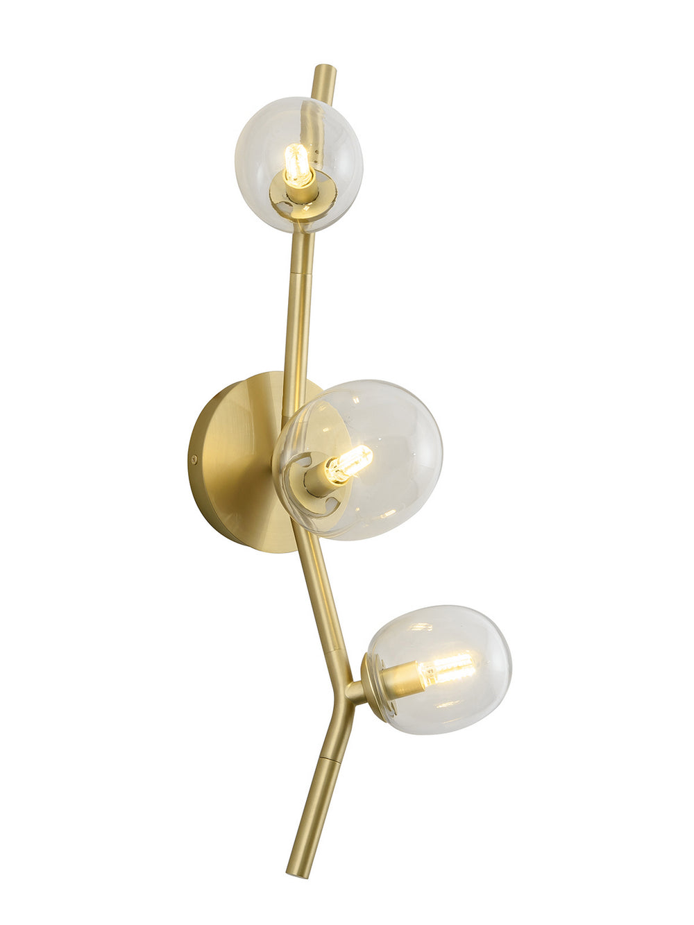 Avenue Lighting - LED Wall Sconce - Hampton - Brushed Brass- Union Lighting Luminaires Decor