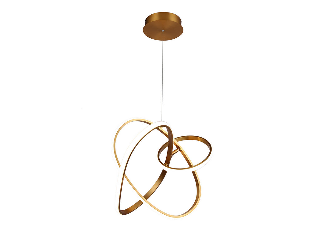 Avenue Lighting - LED Pendant - Circa - Gold- Union Lighting Luminaires Decor