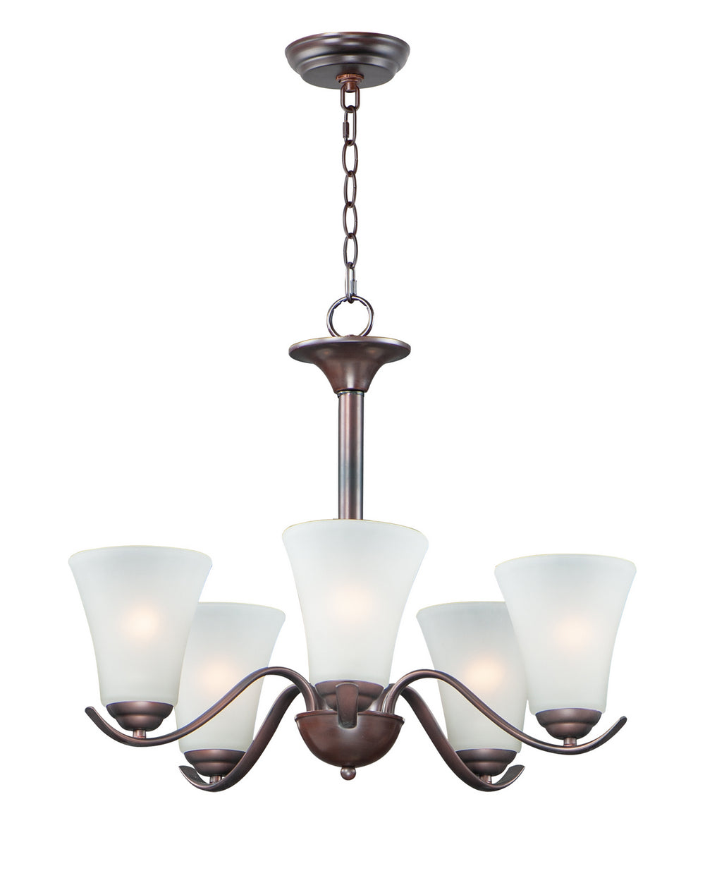 Maxim - Five Light Chandelier - Vital - Oil Rubbed Bronze- Union Lighting Luminaires Decor