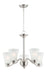 Maxim - Five Light Chandelier - Vital - Satin Nickel- Union Lighting Luminaires Decor