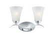 Maxim - Two Light Bath Vanity - Vital - Polished Chrome- Union Lighting Luminaires Decor