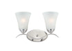 Maxim - Two Light Bath Vanity - Vital - Satin Nickel- Union Lighting Luminaires Decor