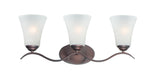 Maxim - Three Light Bath Vanity - Vital - Oil Rubbed Bronze- Union Lighting Luminaires Decor
