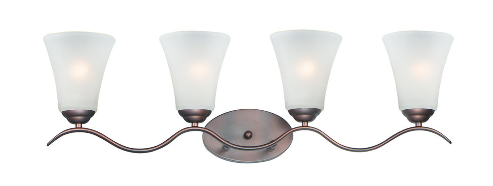 Maxim - Four Light Bath Vanity - Vital - Oil Rubbed Bronze- Union Lighting Luminaires Decor