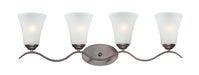 Maxim - Four Light Bath Vanity - Vital - Oil Rubbed Bronze- Union Lighting Luminaires Decor