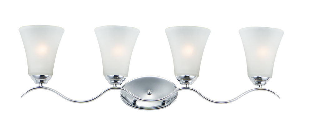 Maxim - Four Light Bath Vanity - Vital - Polished Chrome- Union Lighting Luminaires Decor