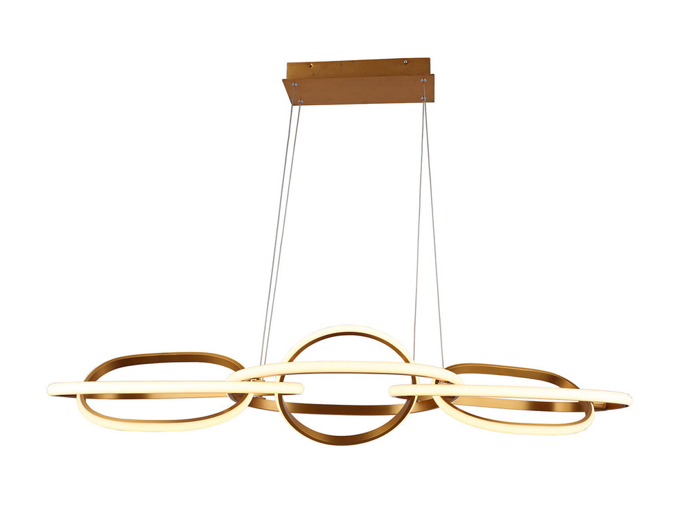 Avenue Lighting - LED Pendant - Circa - Gold- Union Lighting Luminaires Decor