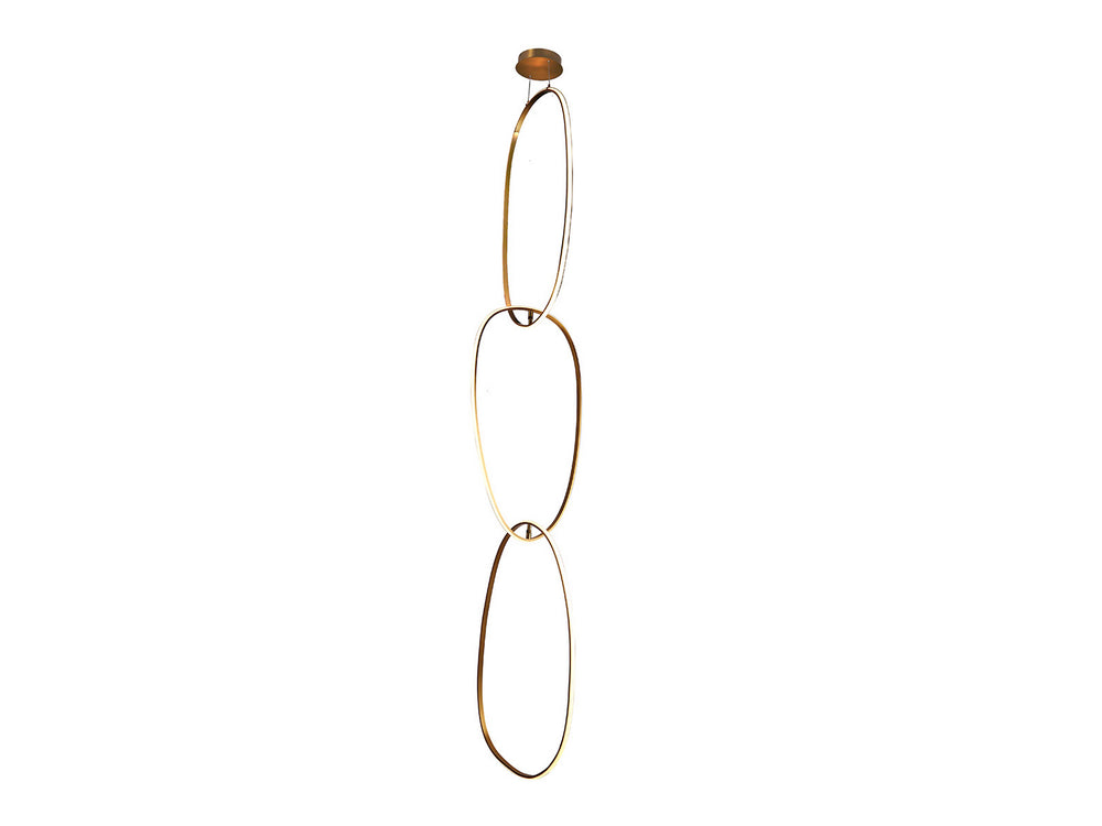 Avenue Lighting - LED Pendant - Circa - Gold- Union Lighting Luminaires Decor