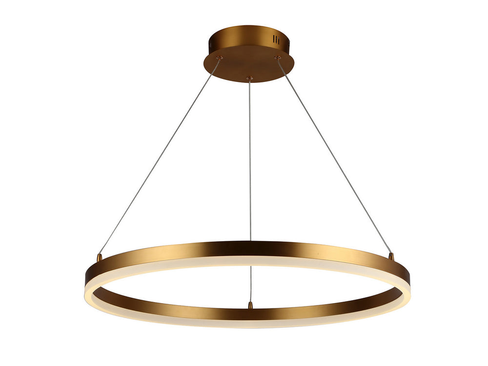Avenue Lighting - LED Pendant - Circa - Gold- Union Lighting Luminaires Decor
