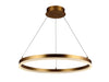 Avenue Lighting - LED Pendant - Circa - Gold- Union Lighting Luminaires Decor