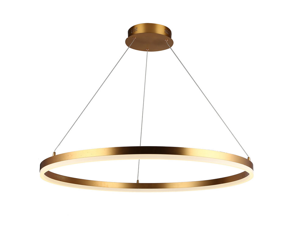 Avenue Lighting - LED Pendant - Circa - Gold- Union Lighting Luminaires Decor