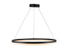 Avenue Lighting - LED Pendant - Circa - Black- Union Lighting Luminaires Decor