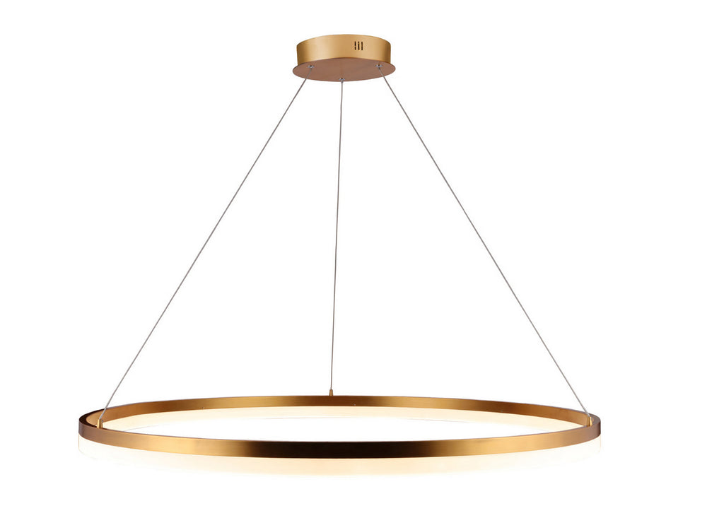 Avenue Lighting - LED Pendant - Circa - Gold- Union Lighting Luminaires Decor