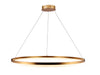 Avenue Lighting - LED Pendant - Circa - Gold- Union Lighting Luminaires Decor