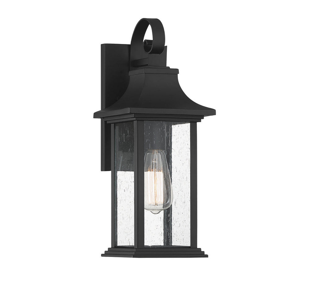 Savoy House Canada - One Light Wall Sconce - Hancock - Matte Black- Union Lighting Luminaires Decor