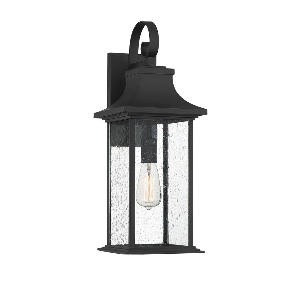 Savoy House Canada - One Light Wall Sconce - Hancock - Matte Black- Union Lighting Luminaires Decor