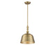 Savoy House - One Light Pendant - Berg - Warm Brass- Union Lighting Luminaires Decor