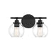 Savoy House - Two Light Bath Bar - Carson - Matte Black- Union Lighting Luminaires Decor