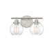 Savoy House - Two Light Bath Bar - Carson - Satin Nickel- Union Lighting Luminaires Decor