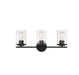 Savoy House - Three Light Bath Bar - Marshall - Matte Black- Union Lighting Luminaires Decor