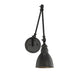 Savoy House - One Light Wall Sconce - Dakota - Matte Black- Union Lighting Luminaires Decor