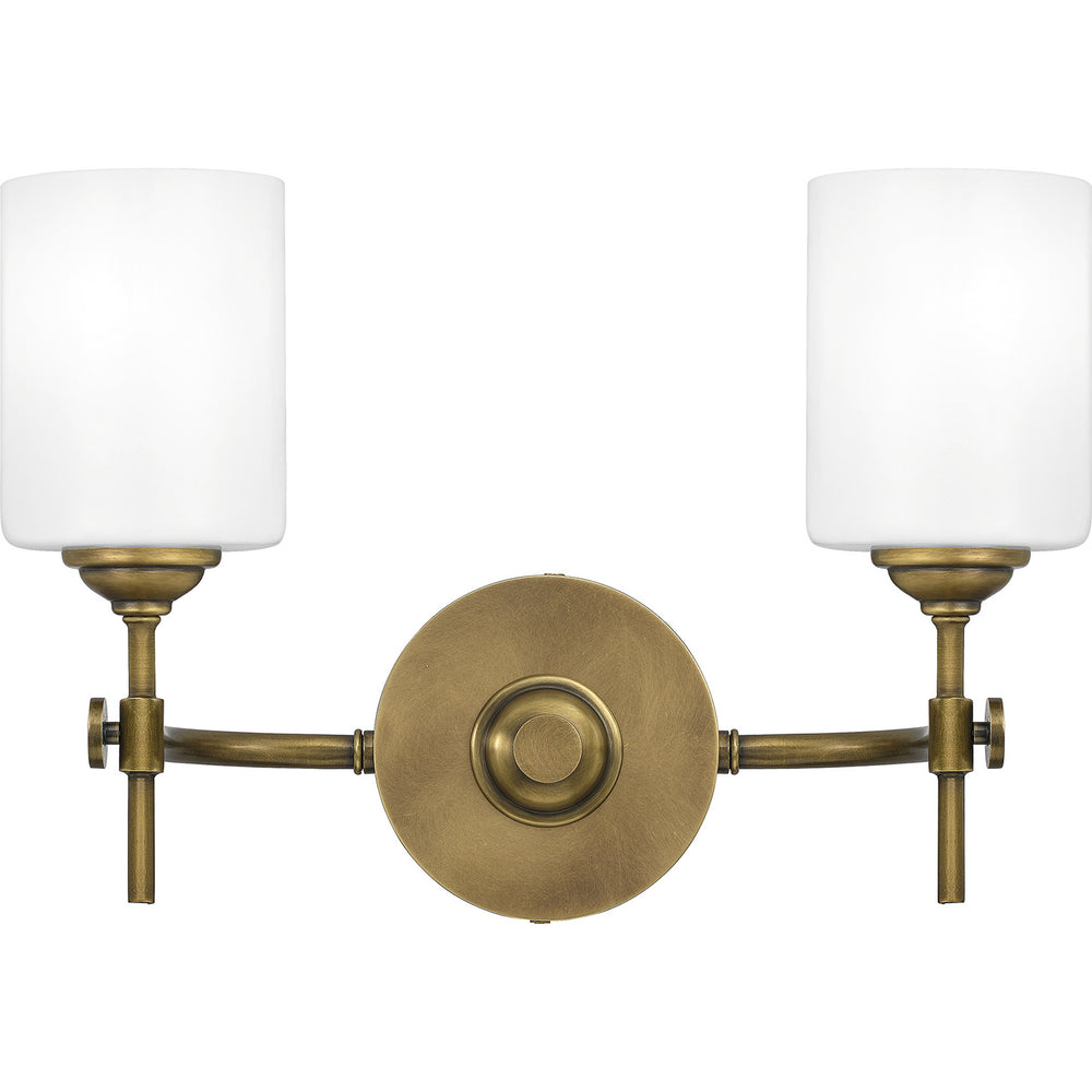 Quoizel - Two Light Bath - Aria - Weathered Brass- Union Lighting Luminaires Decor